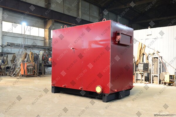 Дровяной котел 0.7 МВт промышленный
