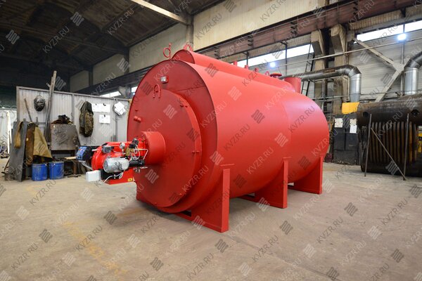 Котел паровой 1200 кг 130 °С на дизеле