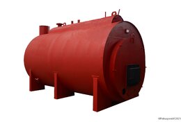 Водогрейный жаротрубный котел КВ 1.25