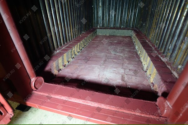 Подовая топка котла сжигания древесных отходов